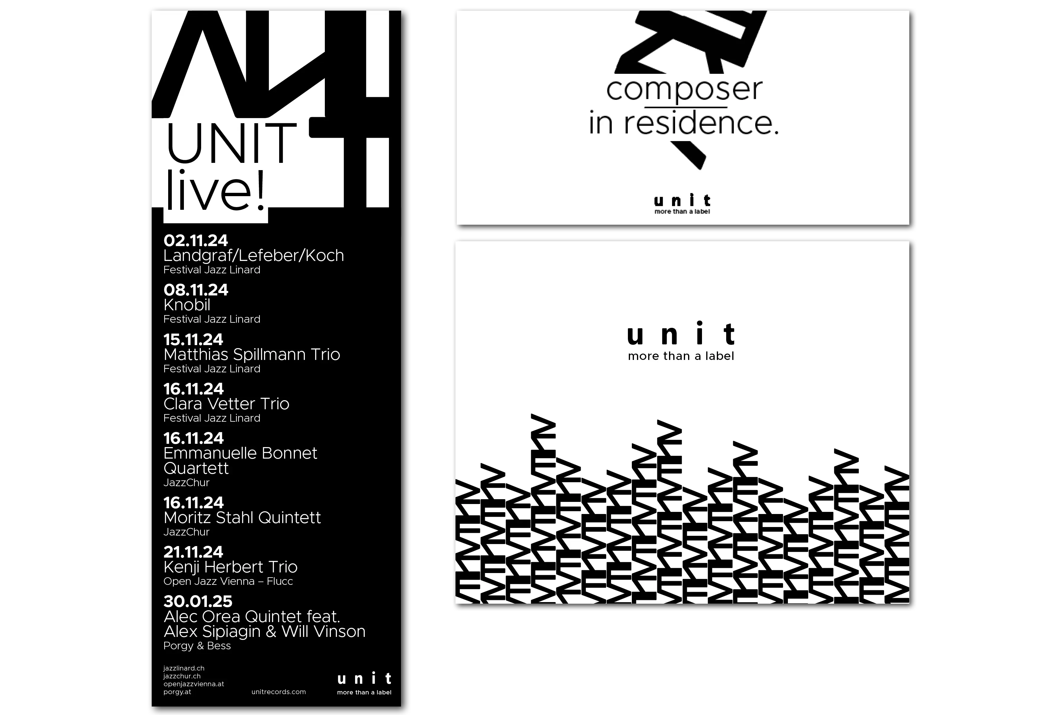 Diverse Inserate - Unit Records