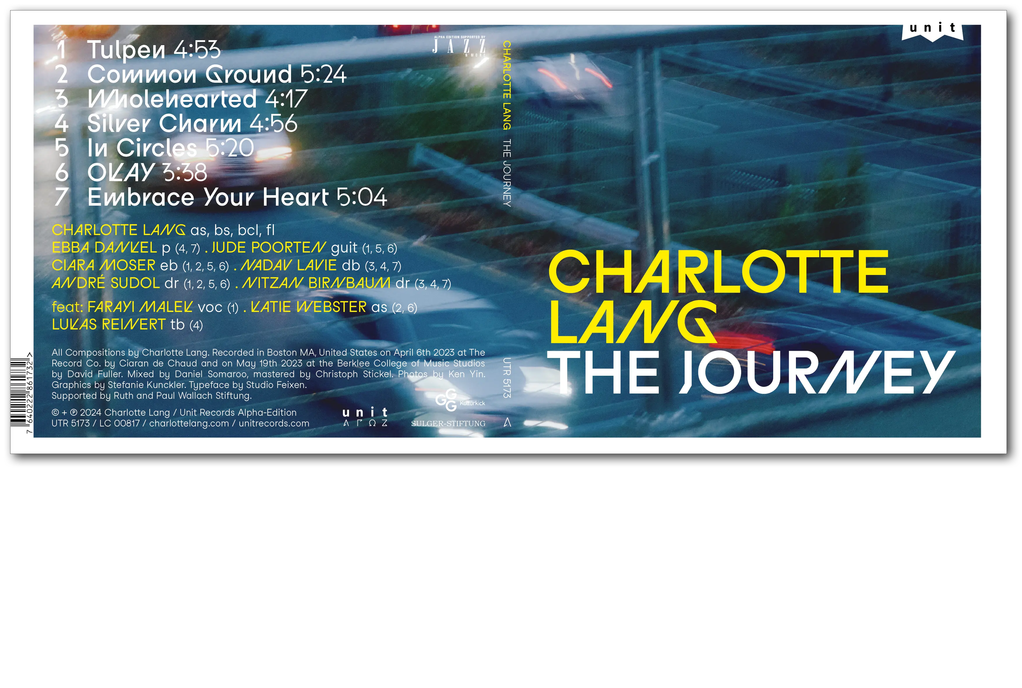 Music Album CD Artwork - Charlotte Lang