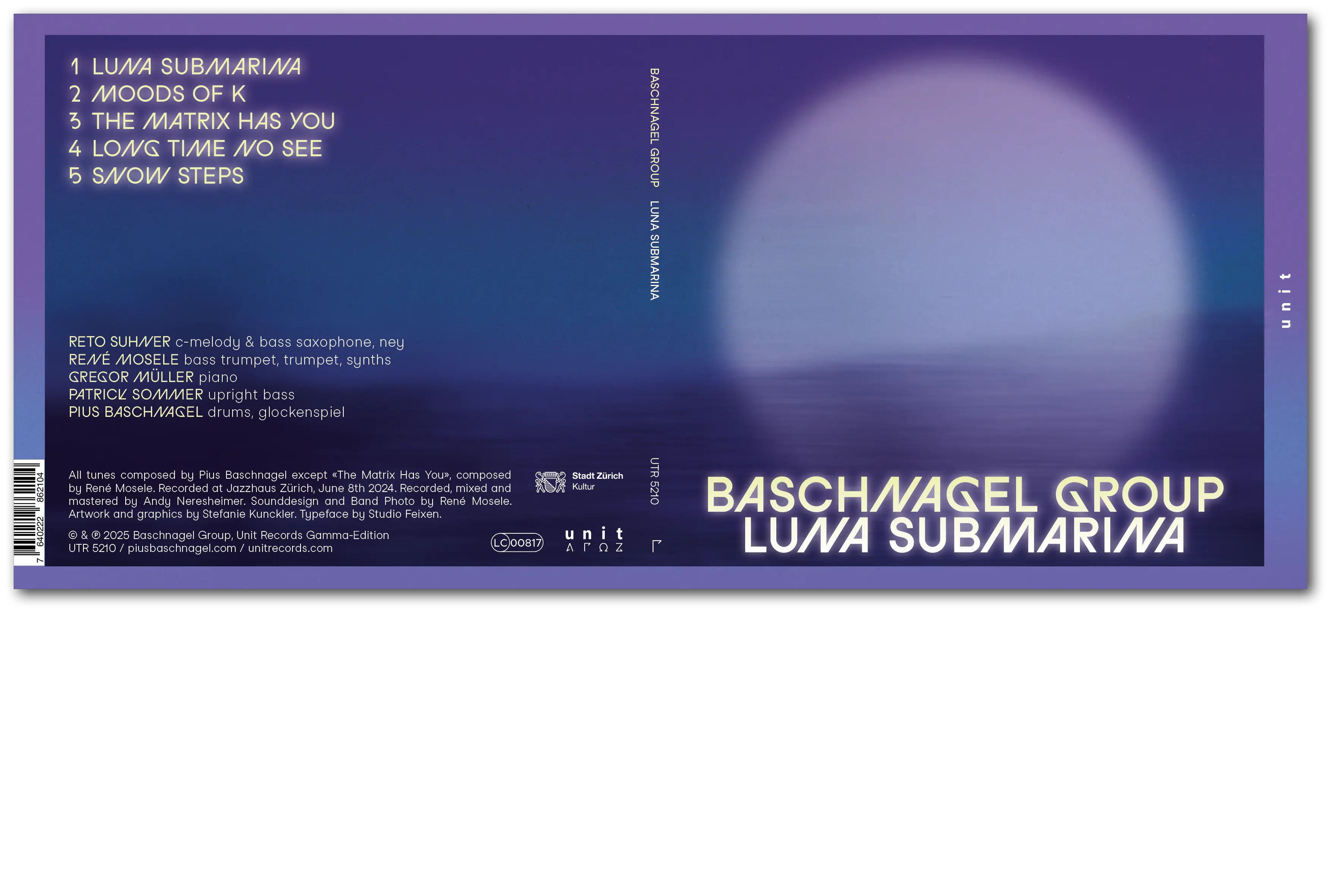 Music Album CD Artwork - Pius Baschnagel